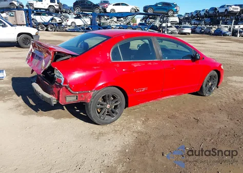 2007 Honda Civic Si из США, поврежденный, VIN 2HGFA555X7H711298